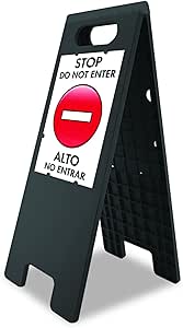 Customizable Tent Floor Signs for Effective Communication