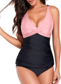 Tankini Swimsuits for Women Tummy Control Two Piece - Flattering Fit