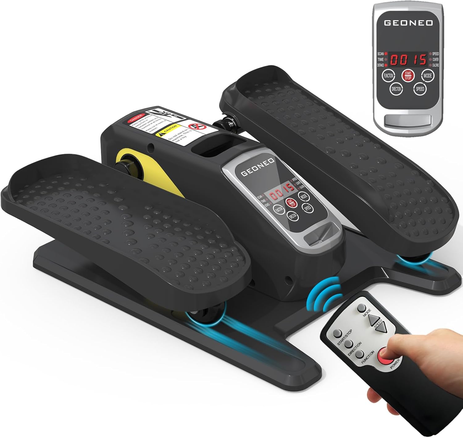 GEONEO Electric Under Desk Elliptical - Quiet Leg Exerciser