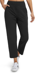 Libin Womens Casual Travel Pants 7/8 Stretchy Golf Pants - Four