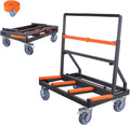 Heavy Duty Folding Drywall Dolly with 2200 lbs Load Capacity