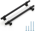 25 Pack 8-3/4 inch Black Cabinet Handles for Modern Kitchens