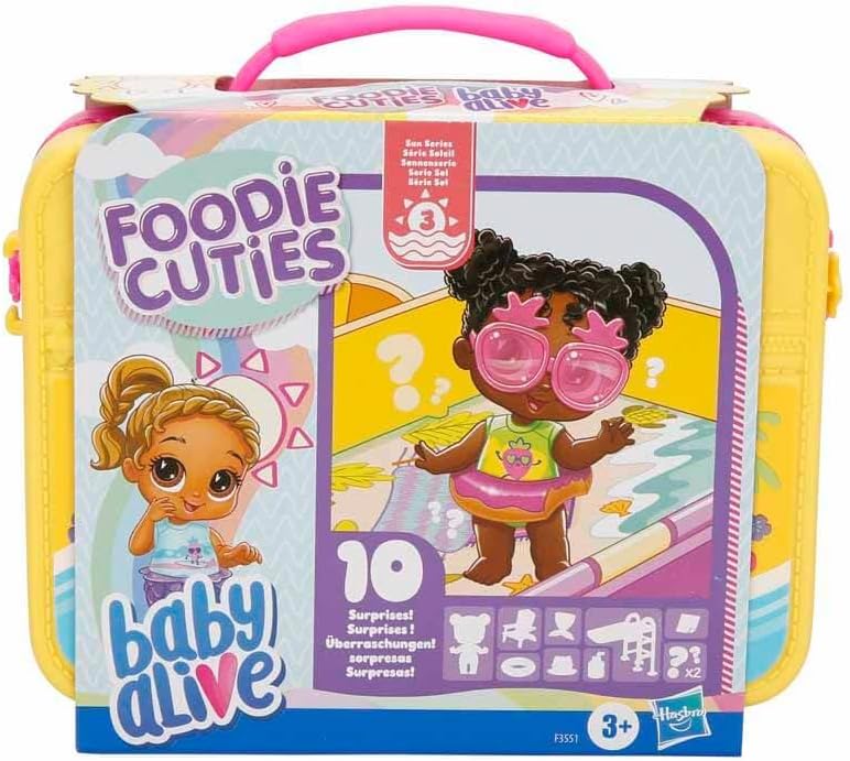 Baby Alive Foodie Cuties - 10 Surprises in Lunchbox Case