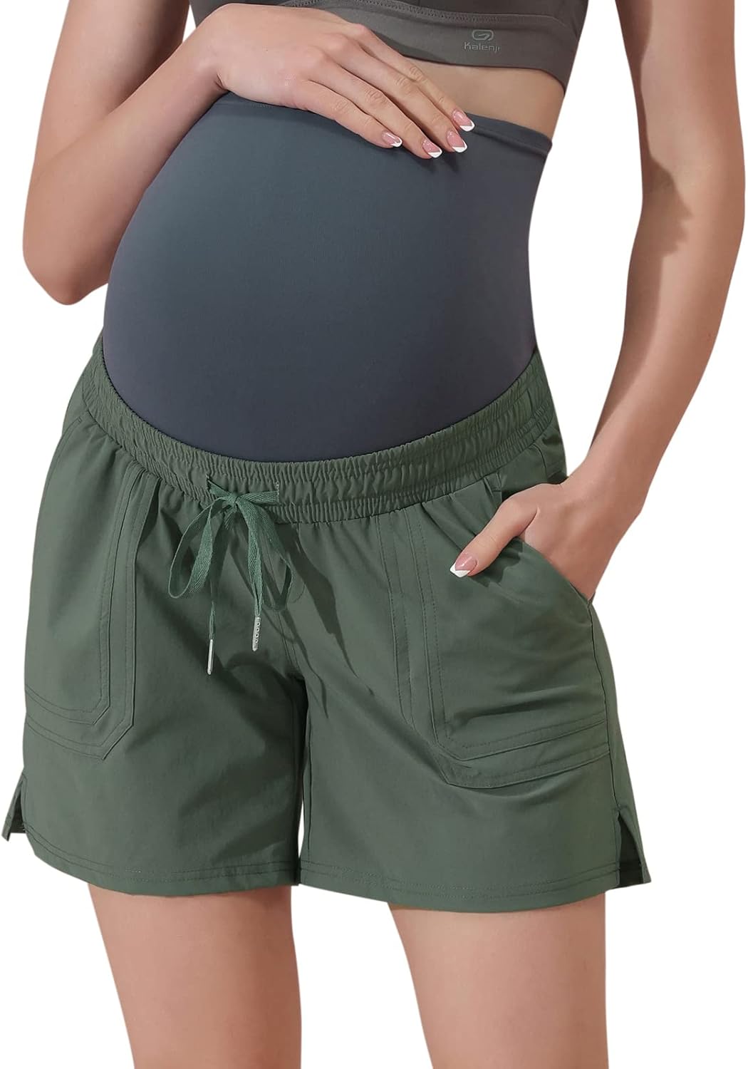 Maacie Maternity Hiking Shorts Quick Dry Waterproof Comfort