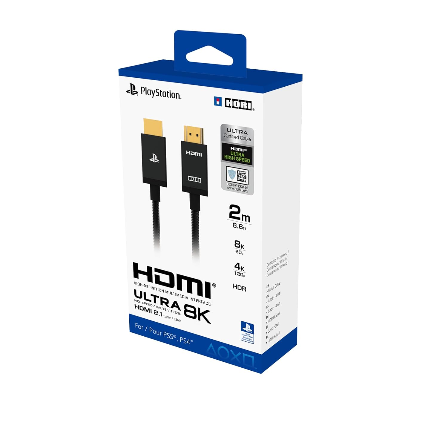 Official Sony PS5 HDMI Cable - Ultra High Speed