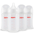 Pigeon PP Nursing Bottle Wide Neck, Anti-Colic - Natural Feel 8.1 oz