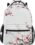 ALAZA Japanese Cherry Blossom Large Backpack for School Travel