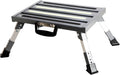 Adjustable Aluminum RV Steps with Non-Slip Rubber Feet for Safety