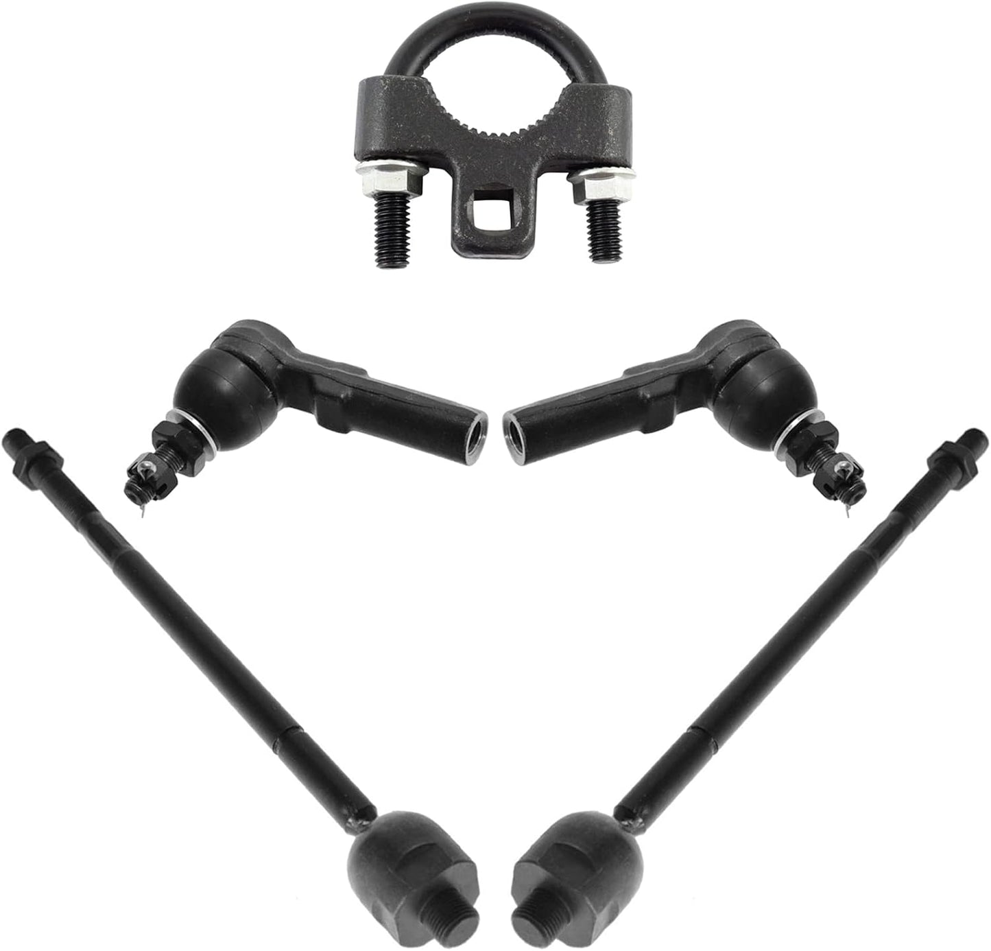 TRQ Tie Rod End Inner Outer Set for Buick Cadillac Pontiac