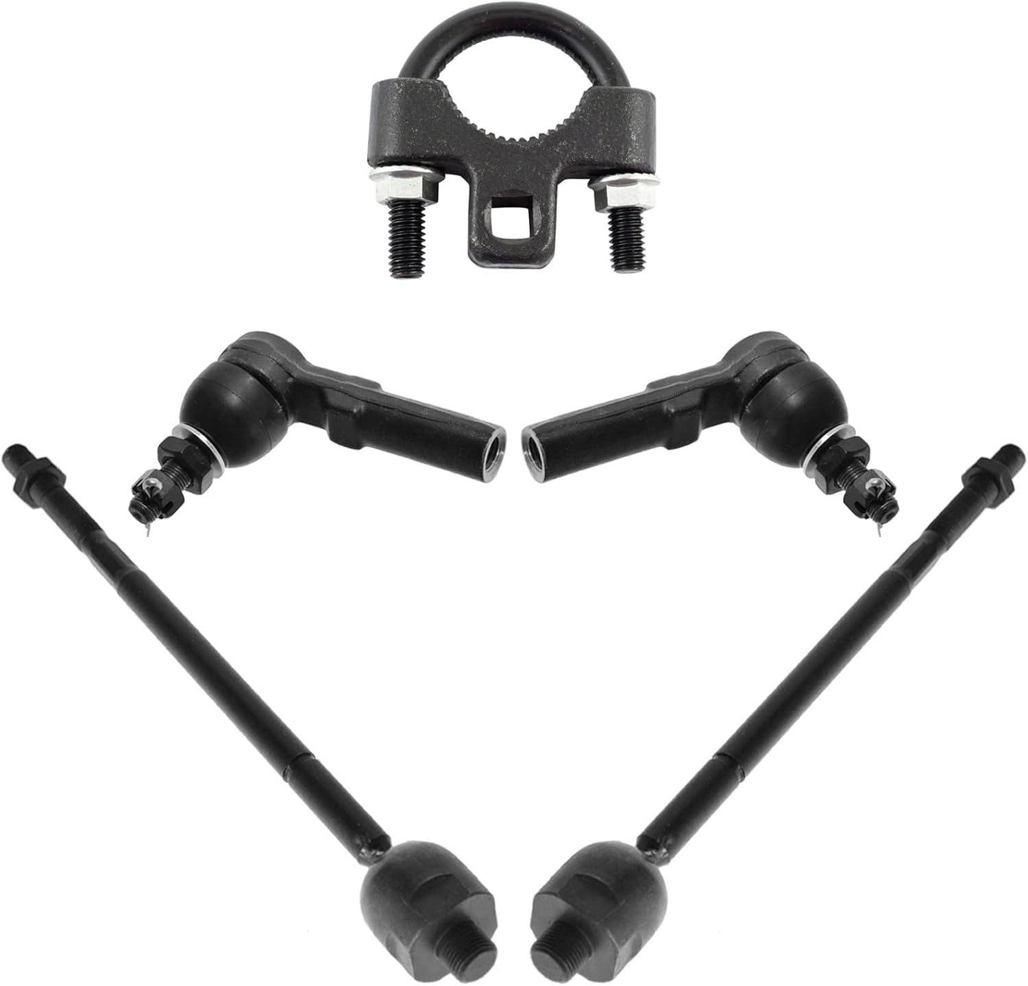TRQ Tie Rod End Inner Outer Set for Buick Cadillac Pontiac