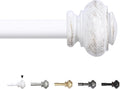 H.VERSAILTEX Curtain Rods Adjustable 16.2 to 137.4 in - Heavy Duty