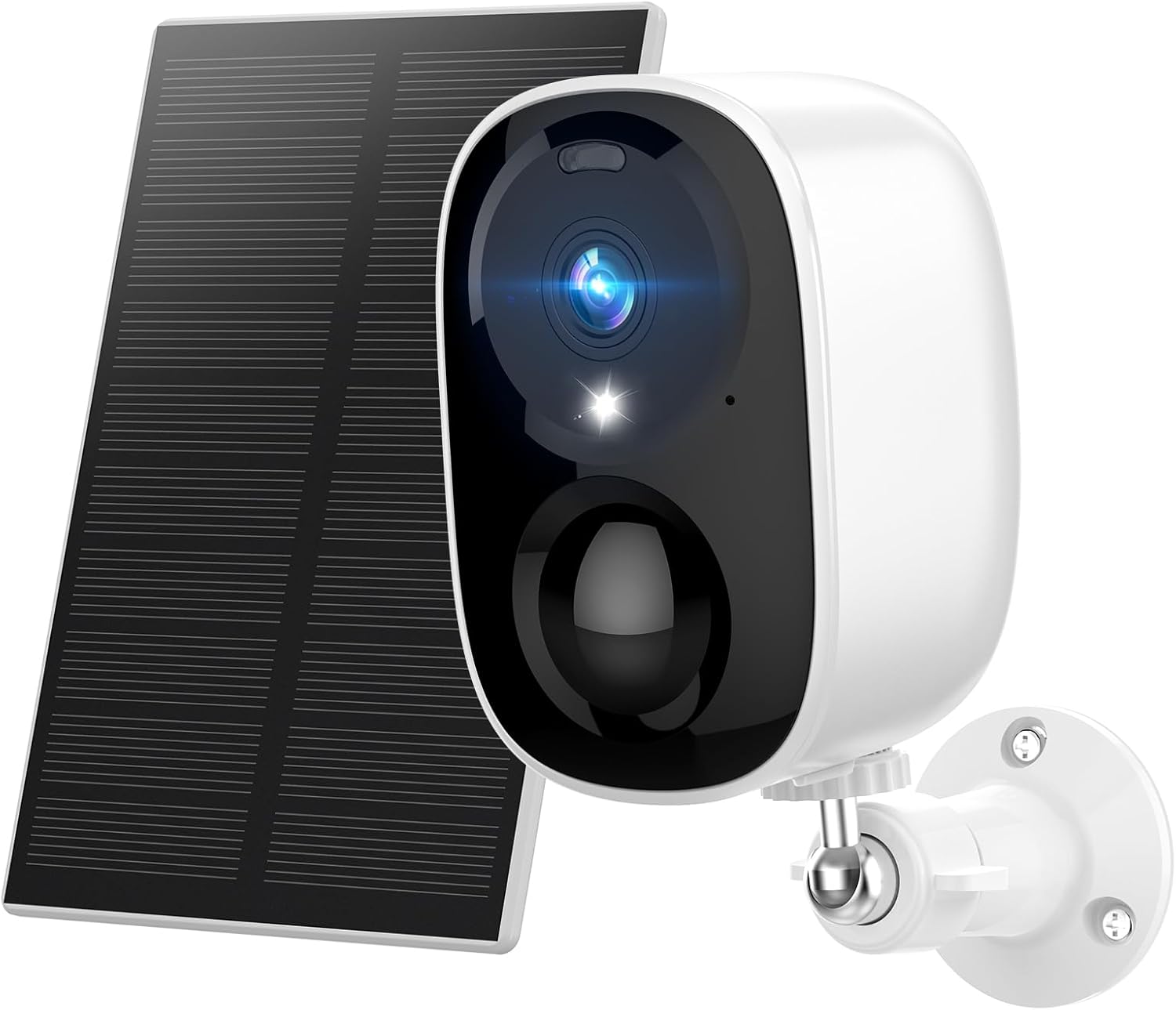 HAWKRAY Pro 2K Solar Security Camera - Night Vision & Motion Detection