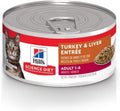 Hill's Science Diet Adult Turkey & Liver Wet Cat Food - Nutrient