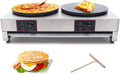 DYRABREST Dual Pancake Maker: Fast & Easy Non-Stick Griddle