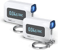 BACtrack C6 Keychain Breathalyzer (2 Pack) - Accurate Pocket
