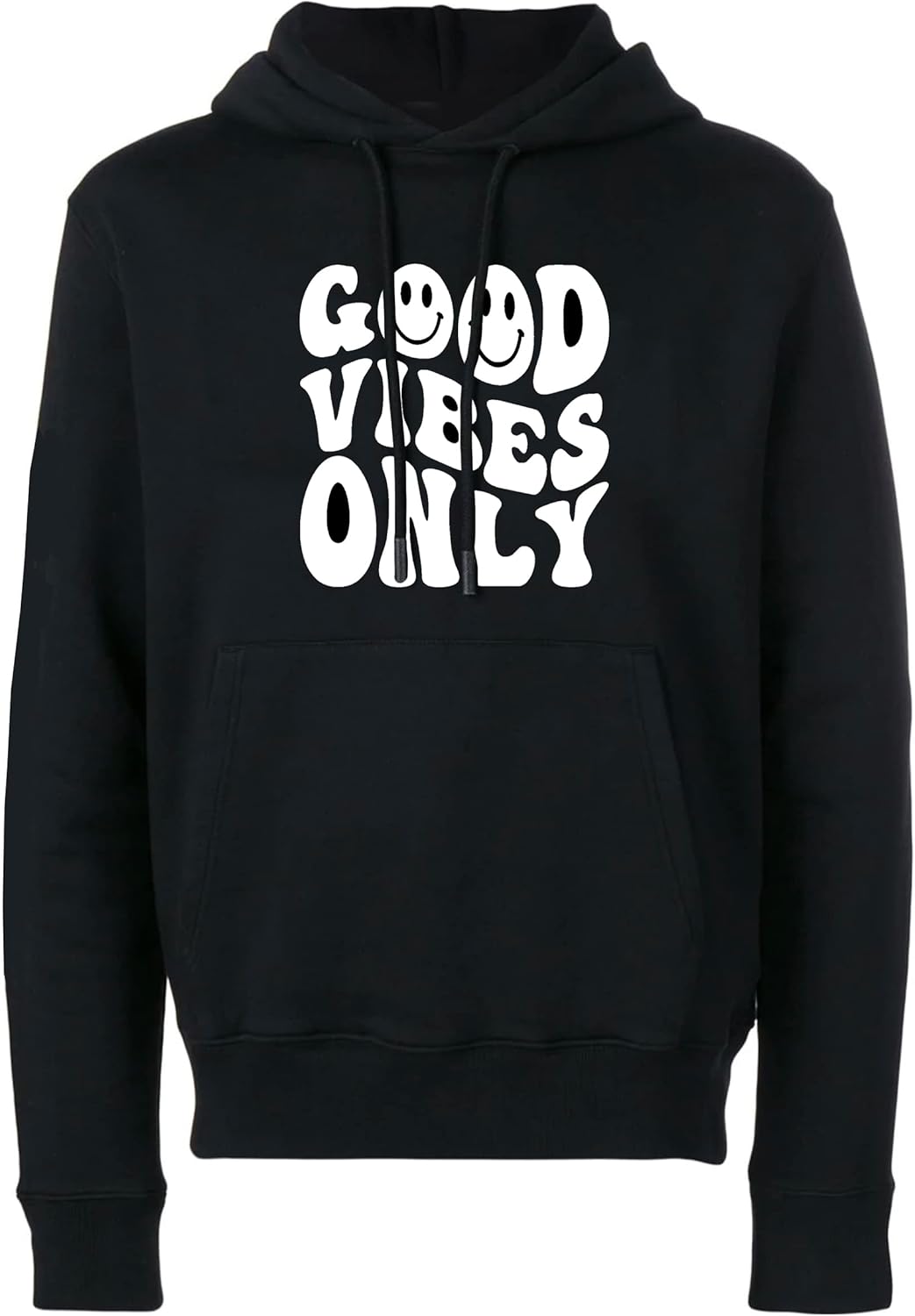 Good Vibes Only Crewneck Unisex Sweatshirt for Comfort Lovers