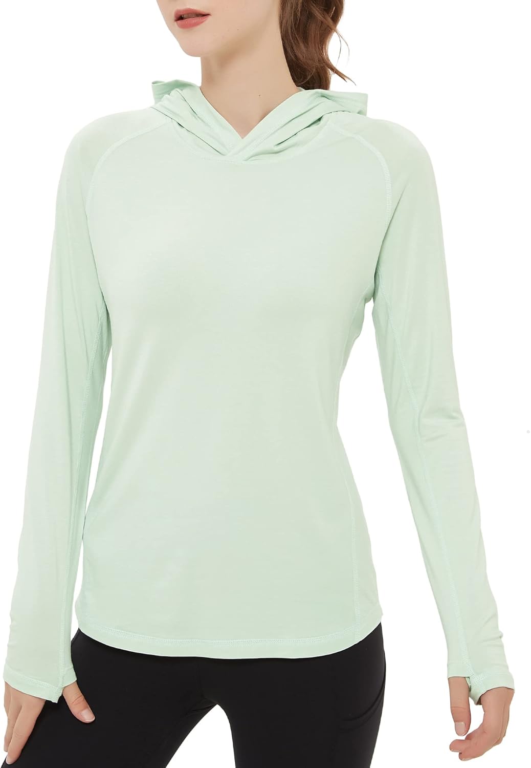 Ultra-Soft Bamboo Viscose Hoodie with UPF 50+ Sun Protection
