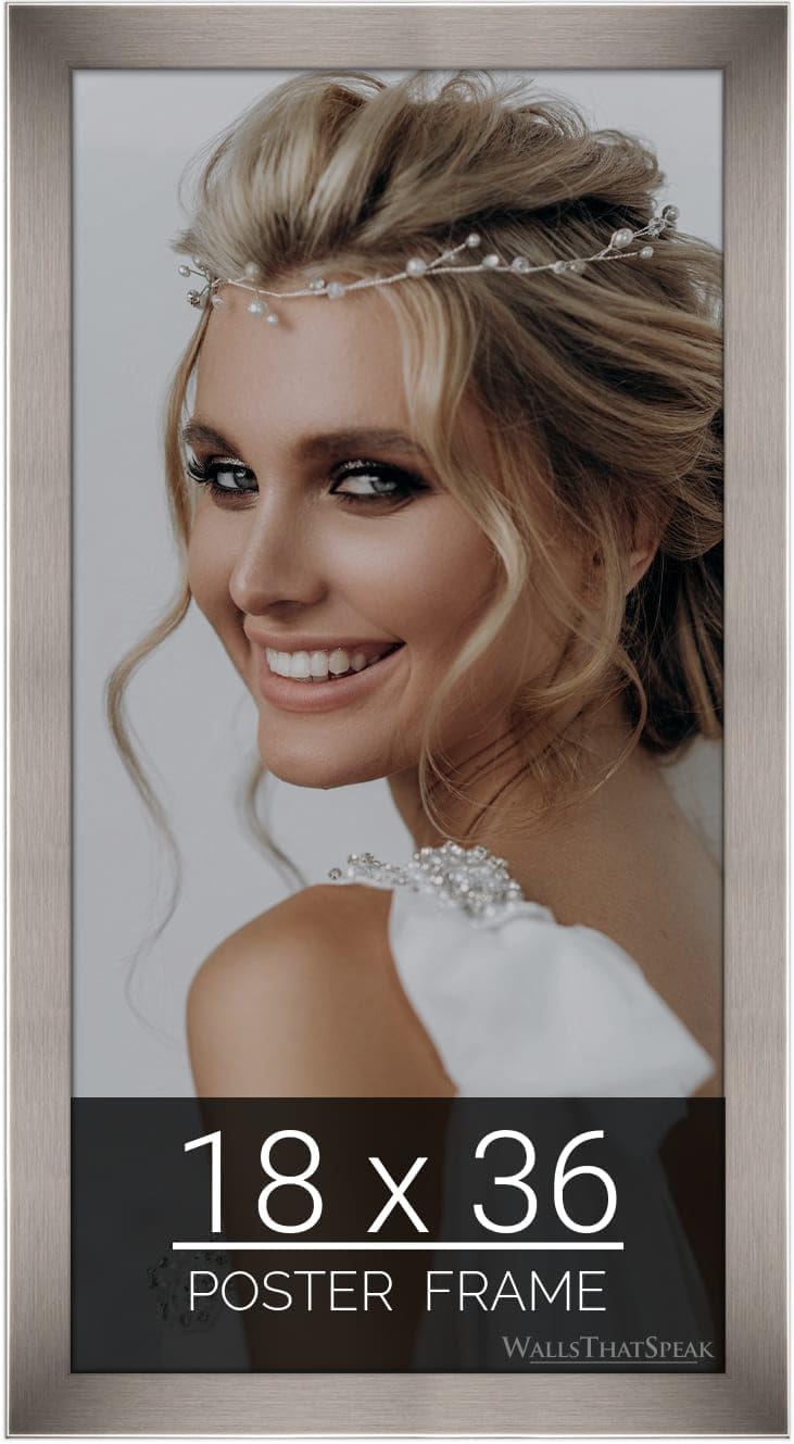 18x36 Stainless Picture Frame for Puzzles and Artwork Display