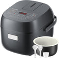 TOSHIBA Rice Cooker Small 3-Cup Uncooked - 8 Function LCD Cooker
