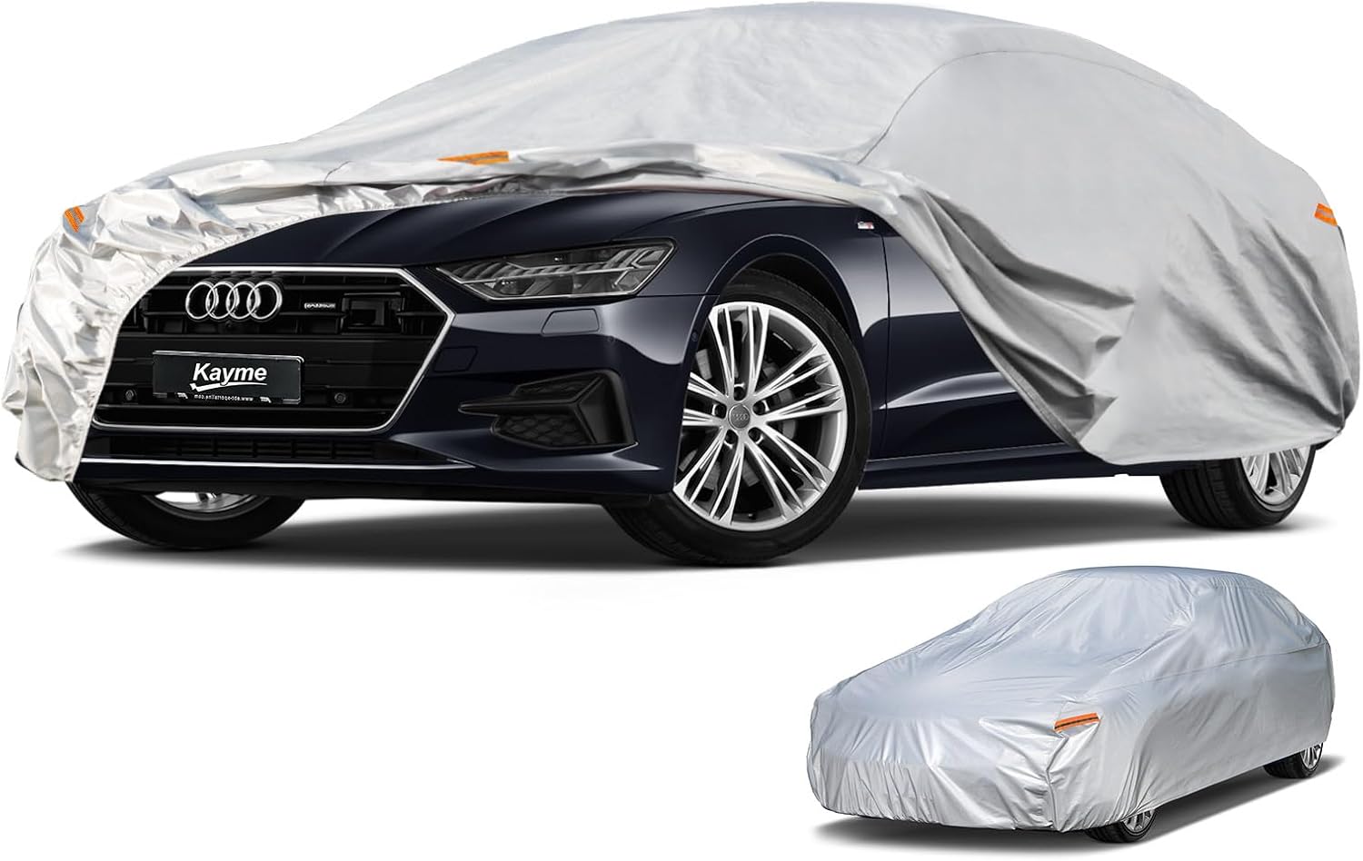 Kayme 6 Layers Car Cover for Audi A7 S7 RS7 - All Weather Protection