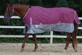1200 Denier Heavyweight Waterproof Turnout Blanket with Grey Skirt