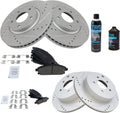 2004-2009 Nissan Quest Brake Pad & Rotor Kit - Ceramic G-Coated