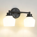 Emak 2-Light Vanity Light for Modern Farmhouse Style Bathrooms