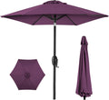 7.5ft Amethyst Purple Patio Umbrella - Heavy-Duty Steel Frame