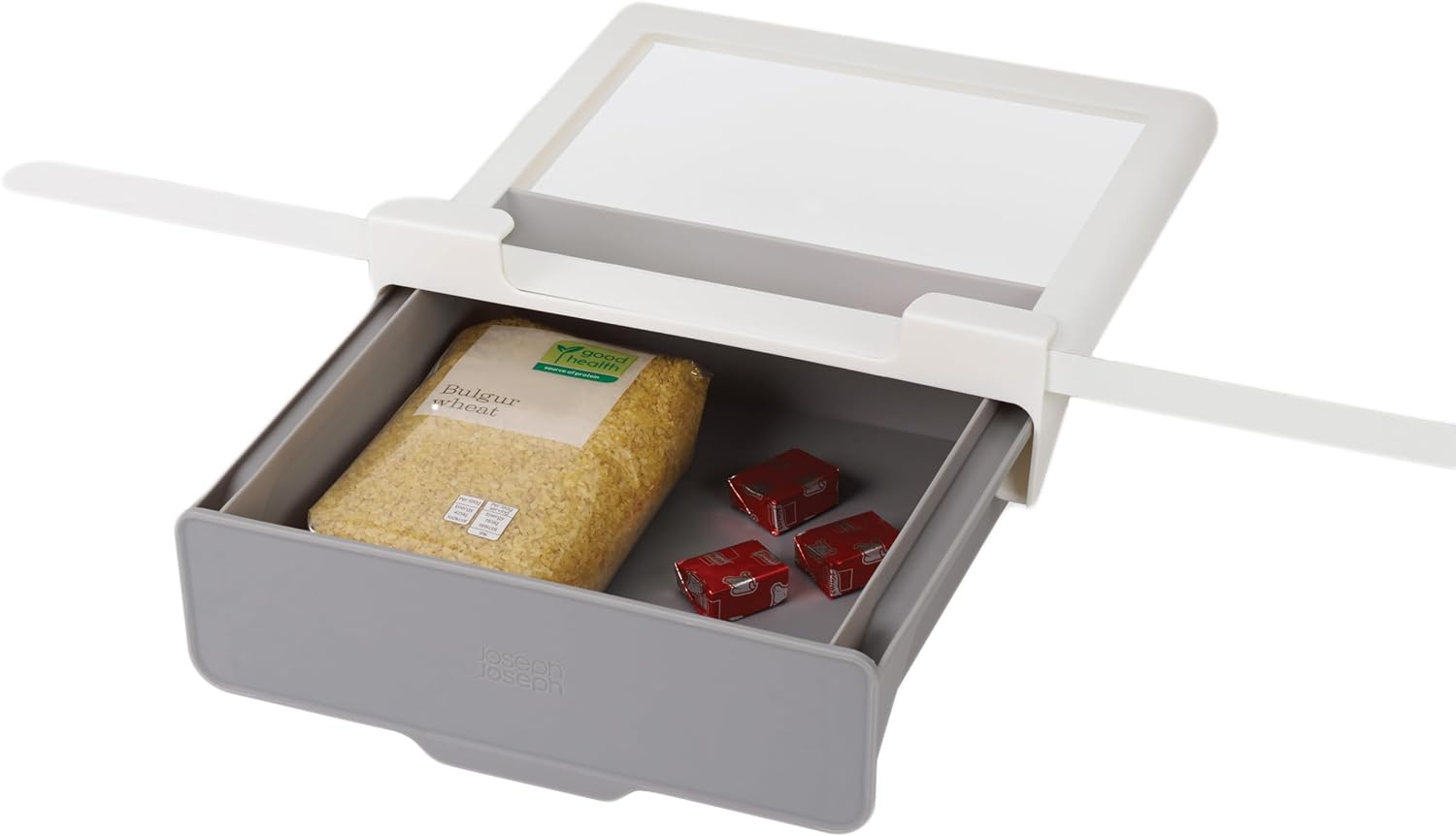 Space-Saving Joseph Joseph CupboardStore Drawer - Gray