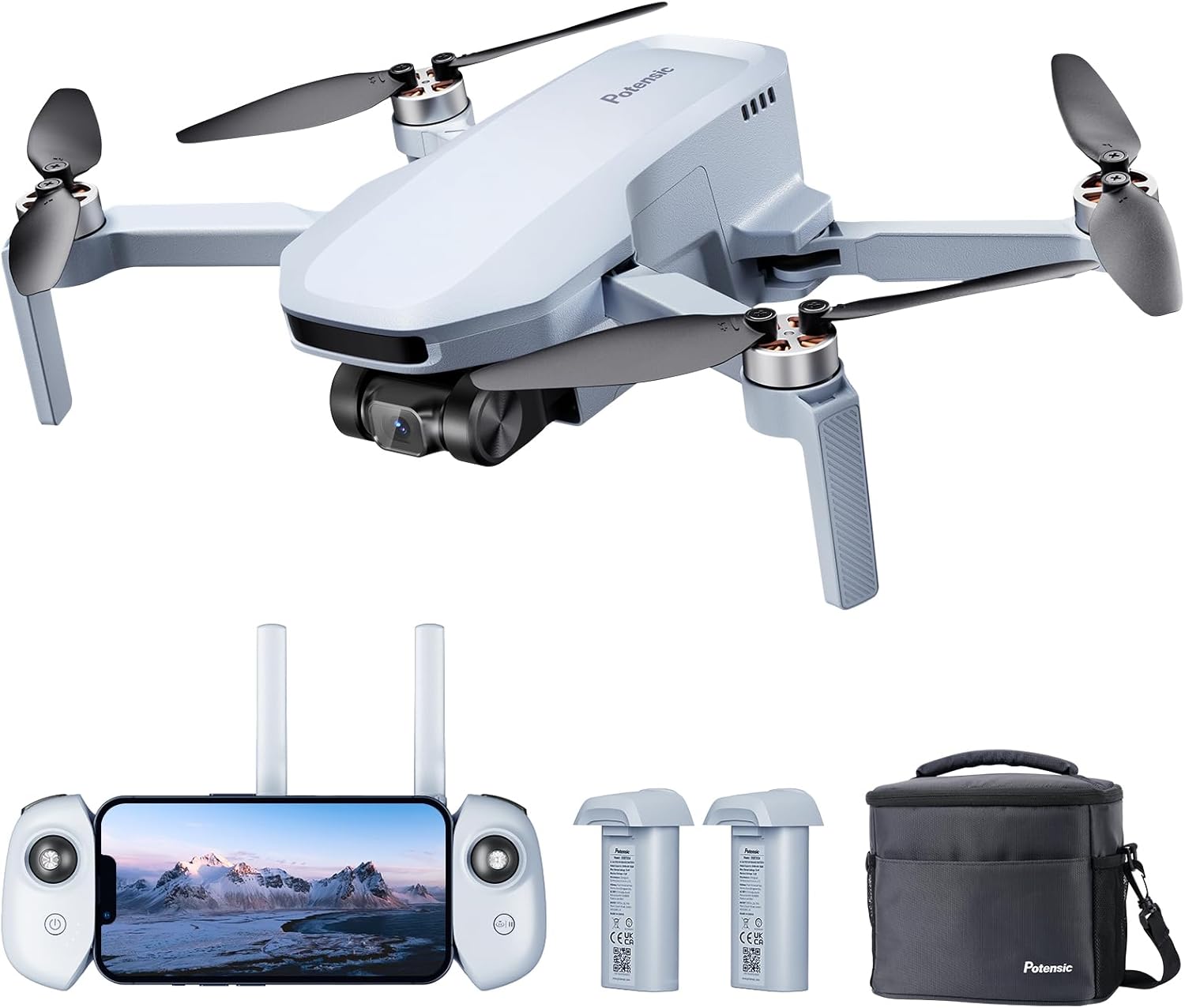 Potensic ATOM SE GPS Drone with 4K EIS Camera for Beginners