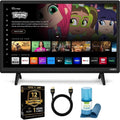 VIZIO 1080p Full HD Smart TV Bundle - Slim 24 in Display