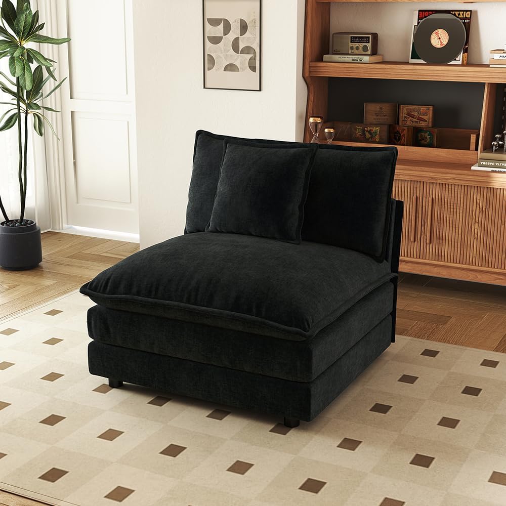 SoarFlash Chenille Sectional Sofa: Ultimate Comfort & Style