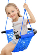 Hand-Knitting Toddler Swing Seat for Kids - Comfortable Breathable