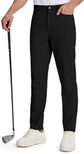 Mens Golf Pants Slim Fit 28/30/32 in Inseam - Lightweight Stretch