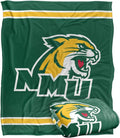 Northern Michigan University Silky Touch Throw Blanket - 60x80 in