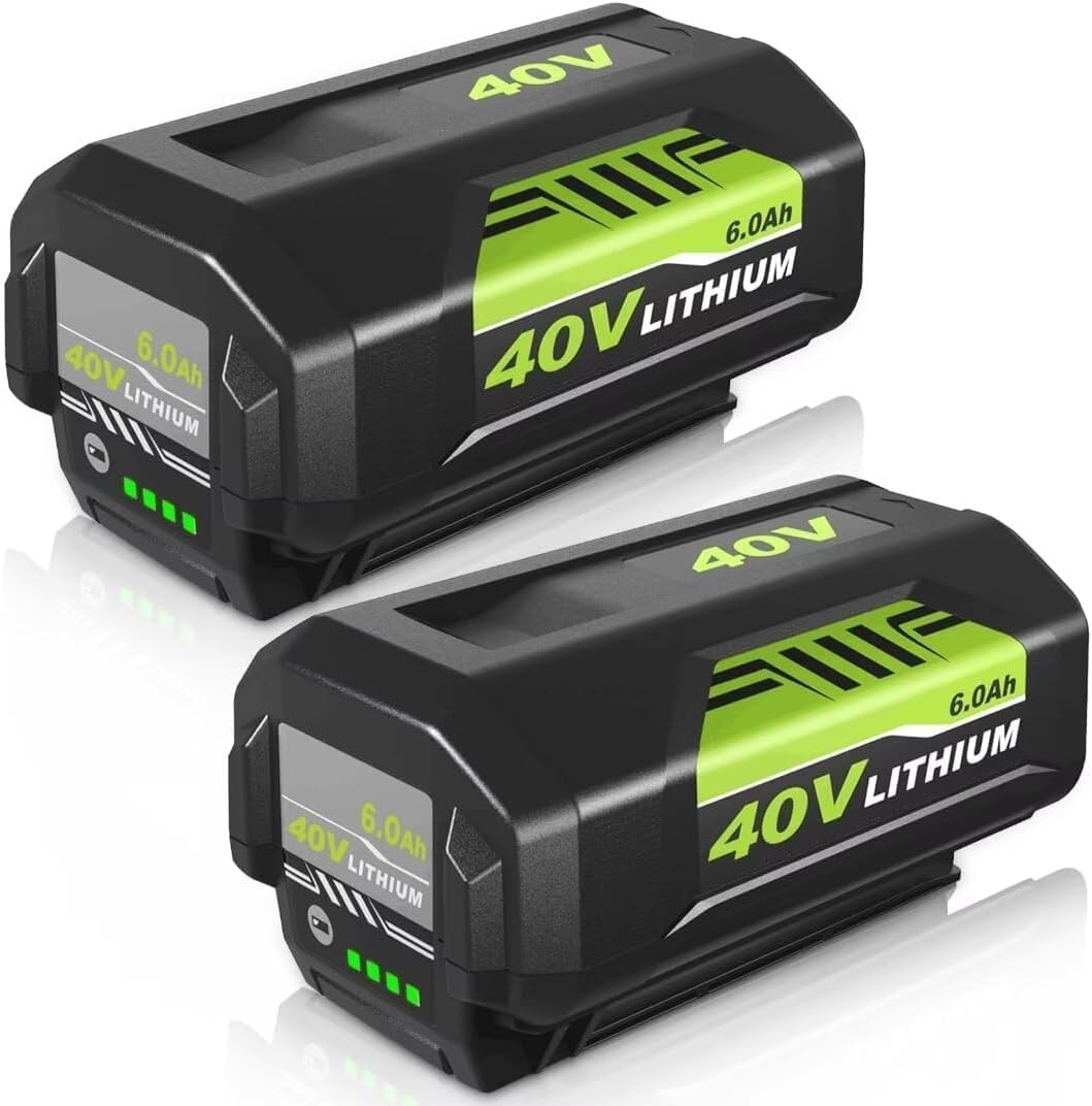 2Pack 6.0Ah Replacement for Ryobi 40V Battery - High Capacity