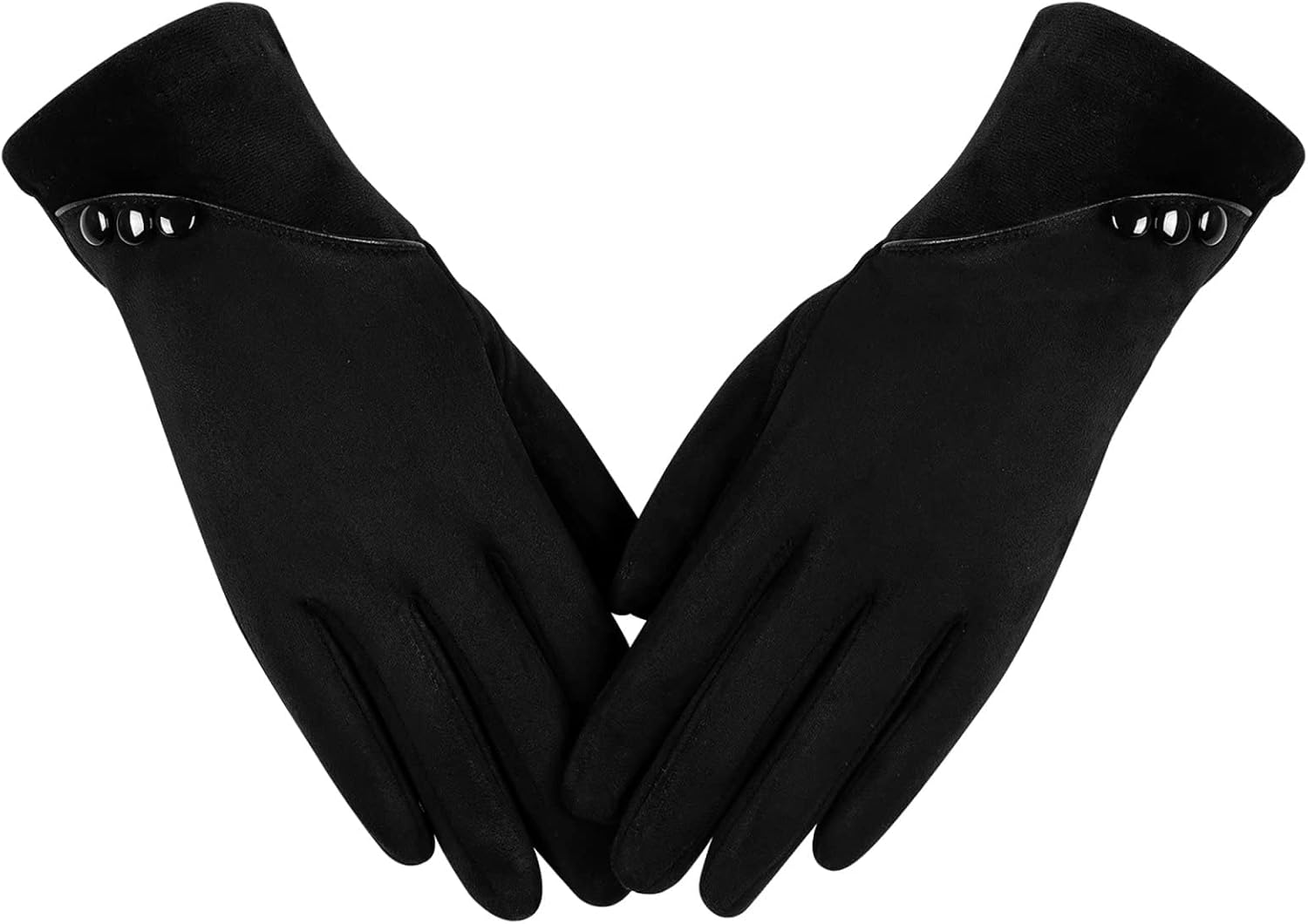 Winter Gloves with Touch Screen Fingers, Windproof & Warm
