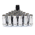 Chrome Lug Nuts M12x1.5 Taper Acorn Seat - Forged Racing Nut Set