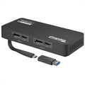 Plugable 4K DisplayPort and HDMI Dual Monitor Adapter - Dual 4K
