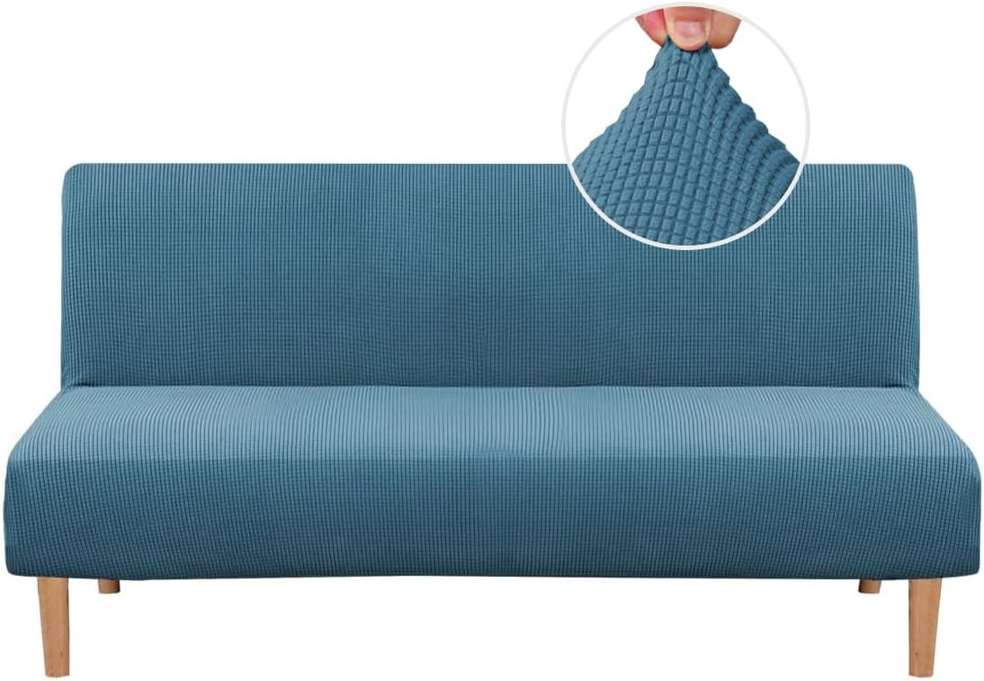 H.VERSAILTEX Armless Futon Cover for Stylish Sofa Protection