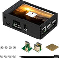 Mini LCD Screen with Case for Raspberry Pi 4 and 3 B/B+ - Compact