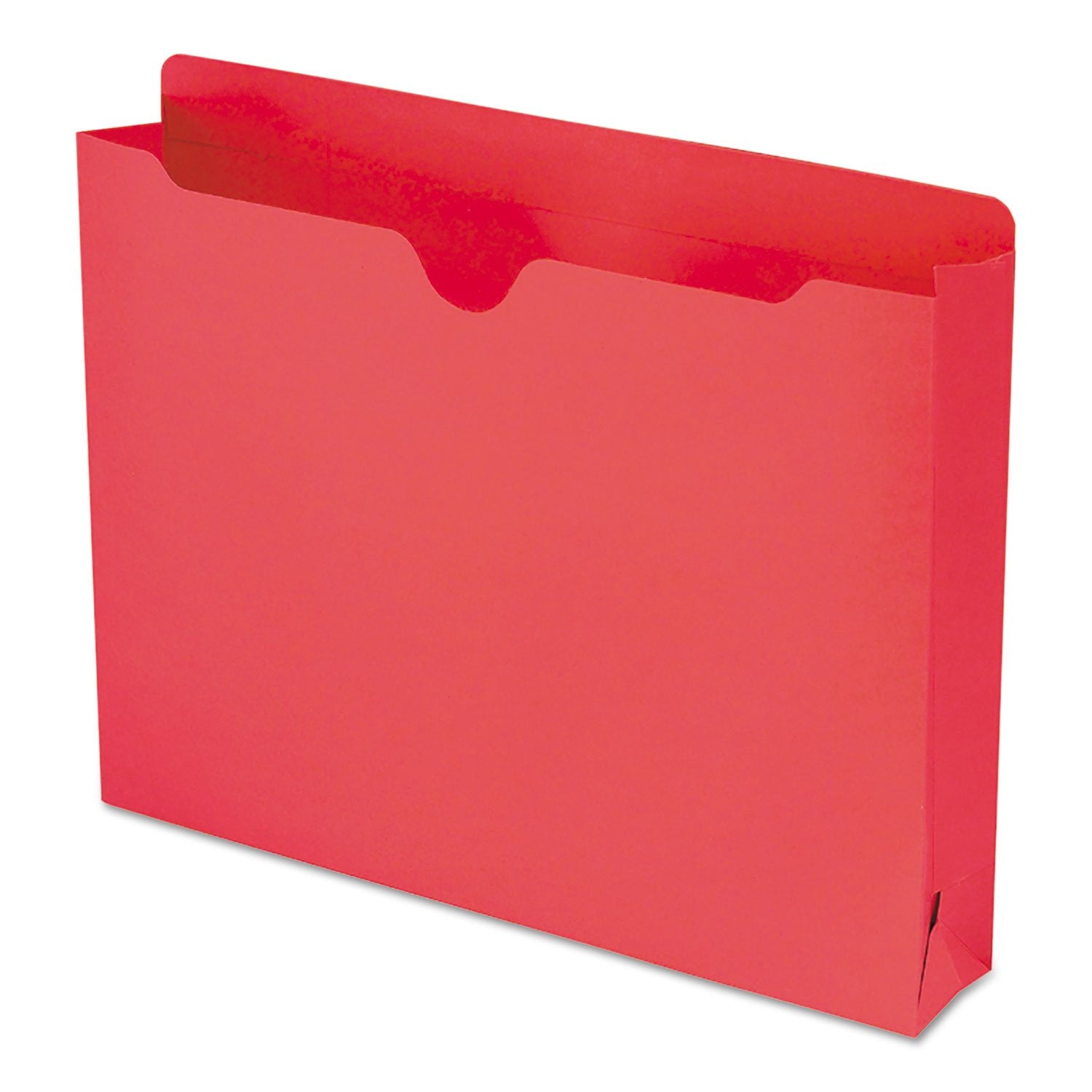Smead File Jacket with Reinforced Tab for Secure Document Storage