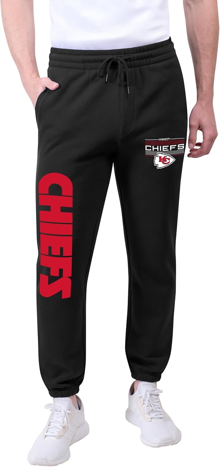 Ultra Game NFL Official Active Super Soft Game Day Jogger Sweatpants