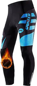 sponeed Men's Bicycle Pants 4D Padded Road Cycling Tights - Warm