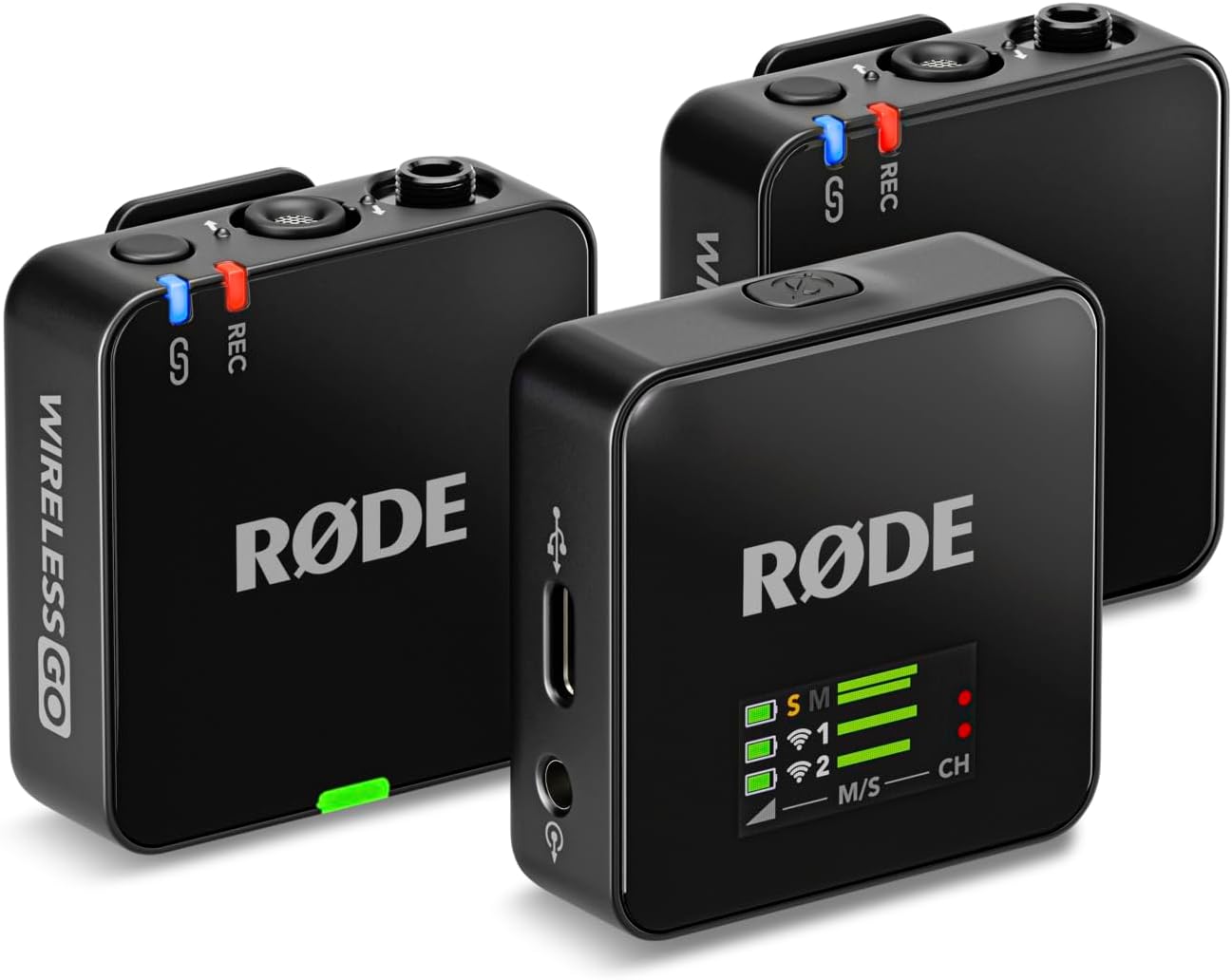RDE Wireless GO III Compact Wireless Microphone for Pristine Audio