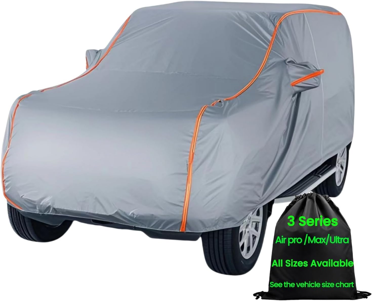 Small SUV Car Cover Waterproof All Weather for Subaru Crosstrek