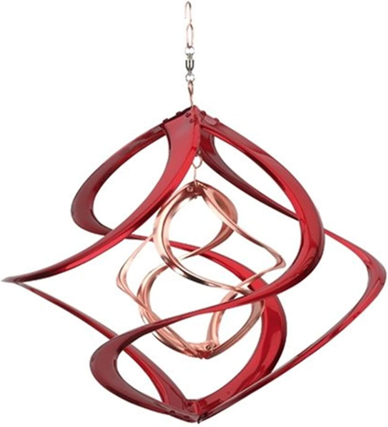 Double Helix Cosmix Wind Spinner - Unique Garden Decor