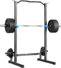 JX FITNESS Squat Rack Cage with Pull Up Bar - Heavy Duty Home Gym
