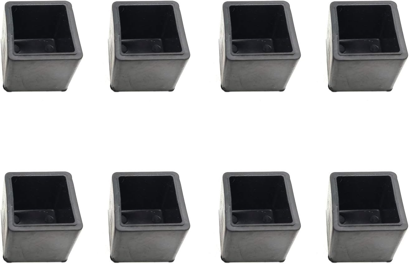 Protect Your Floors with Chair Leg Caps - 8-Pack, Fit 20x20mm Square