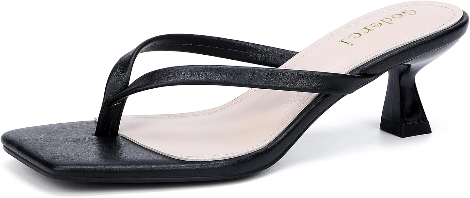 Kitten Flip Flop Thong Low Heels for Women - Stylish Comfort